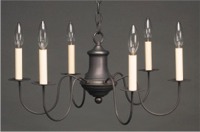 18th Century New England six candle
